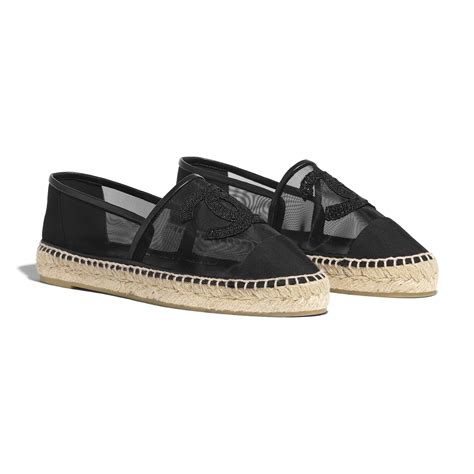 chanel espadrilles mesh|espadrilles Chanel shop.